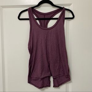 Iulu lemon Razorback tank top